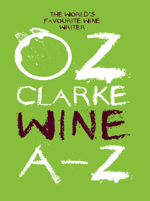 cover image of Oz Clarke Wine A–Z
